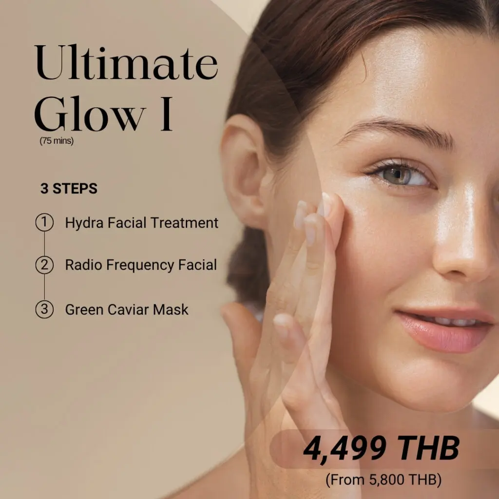 Ultimate Glow I three-step facial package at FTV Clinic