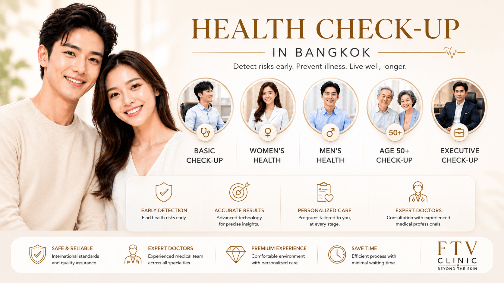 Health check-up at FTV Clinic
