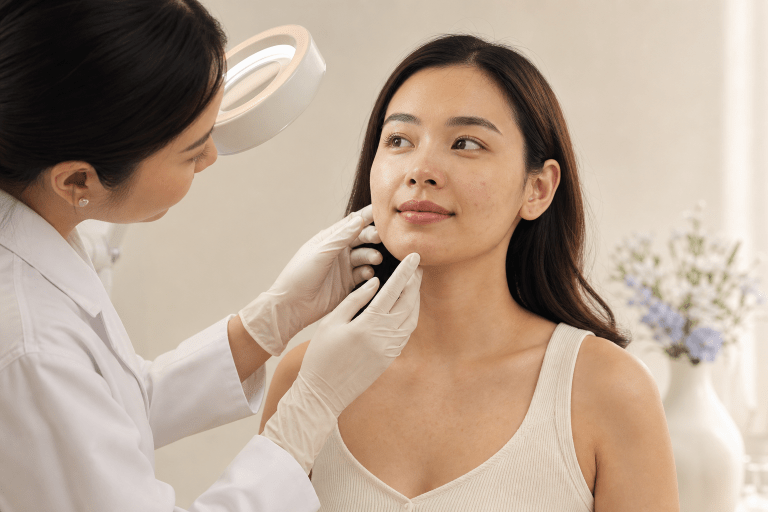 Acne care consultation at FTV Clinic Bangkok