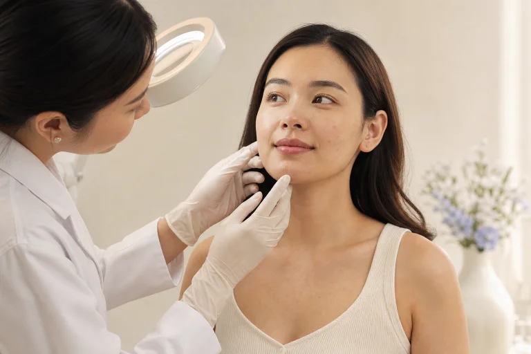 Acne care consultation at FTV Clinic Bangkok
