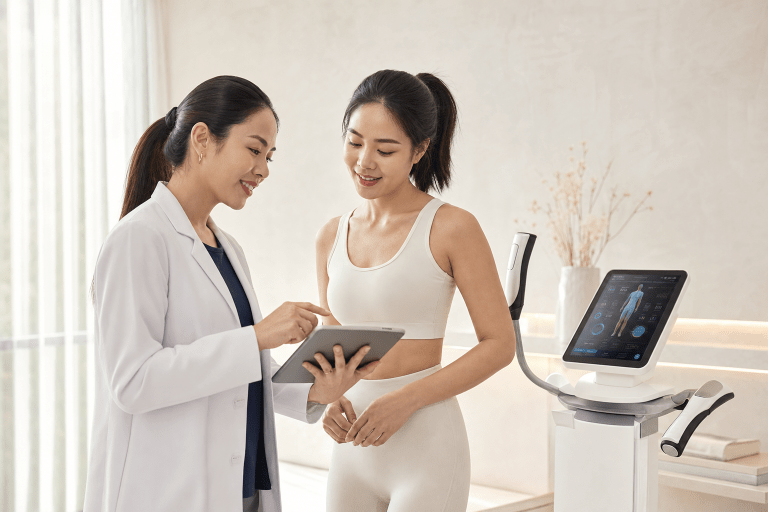 Weight management and body sculpting consultation in Bangkok