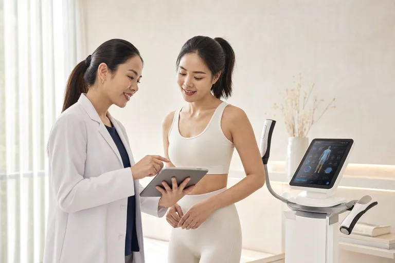 Weight management and body sculpting consultation in Bangkok